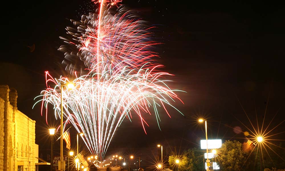 Fireworks at Freedom Fest